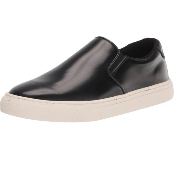 Calvin Klein Other - Calvin Klein Men's Ansly 2 Leather Slip-on Sneakers Size11.5 black .R14